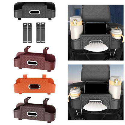 Car Backseat Organizer Storage Box Universal Car Backseat Organizer Tissue Pocket Car Accessories Car Interior Decoration