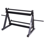 AF-7704 Dumbbell Rack 3Ft 2 Tier With 2 Plate Holder