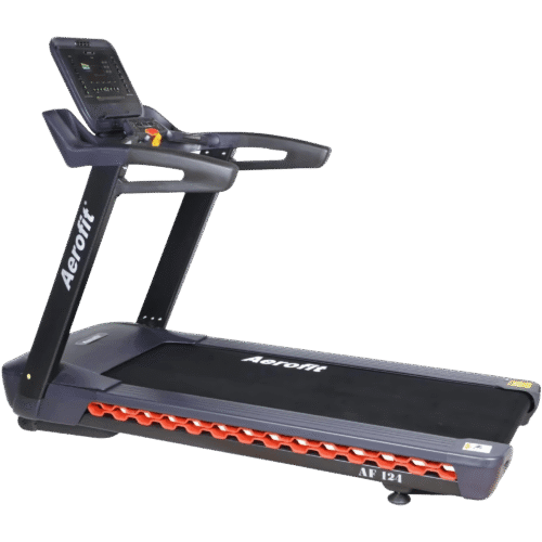 AF-124 Treadmill I AC Motor With 9.0 HP Peak Duty I Max. Speed: 20 km/h I In-Built Speakers I USB Supported